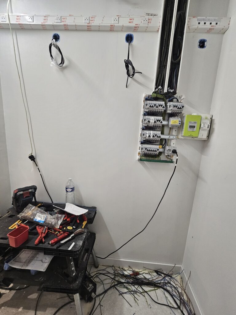 Installation electrique realisee par ACSIME